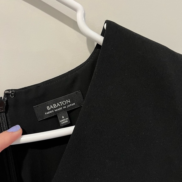 Babaton Black formal Mini Dress. Size 4. Worn once! - Picture 3 of 3